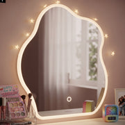 מראה אמורפית 40*60 ס"מ עם תאורת LED