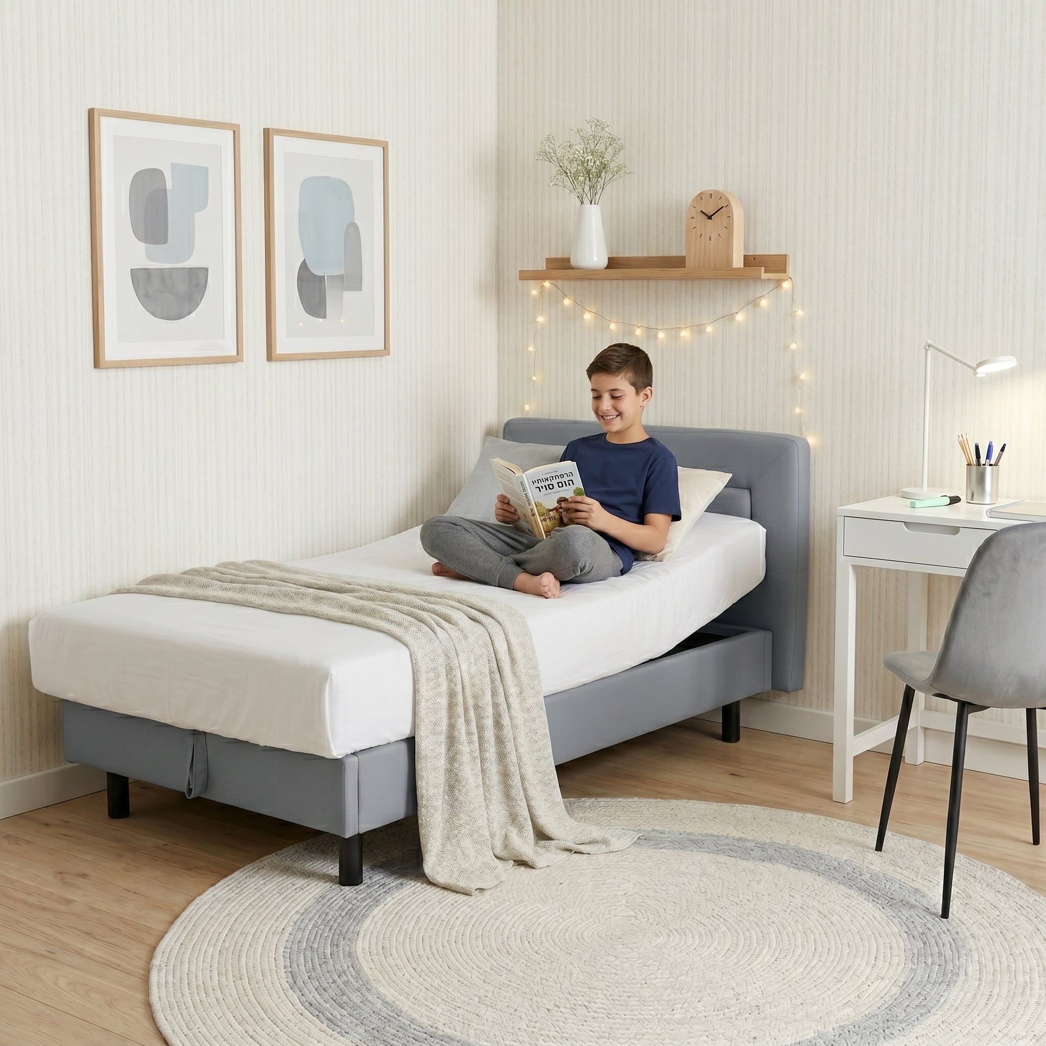 מיטת נוער מתכווננת COMFORT
